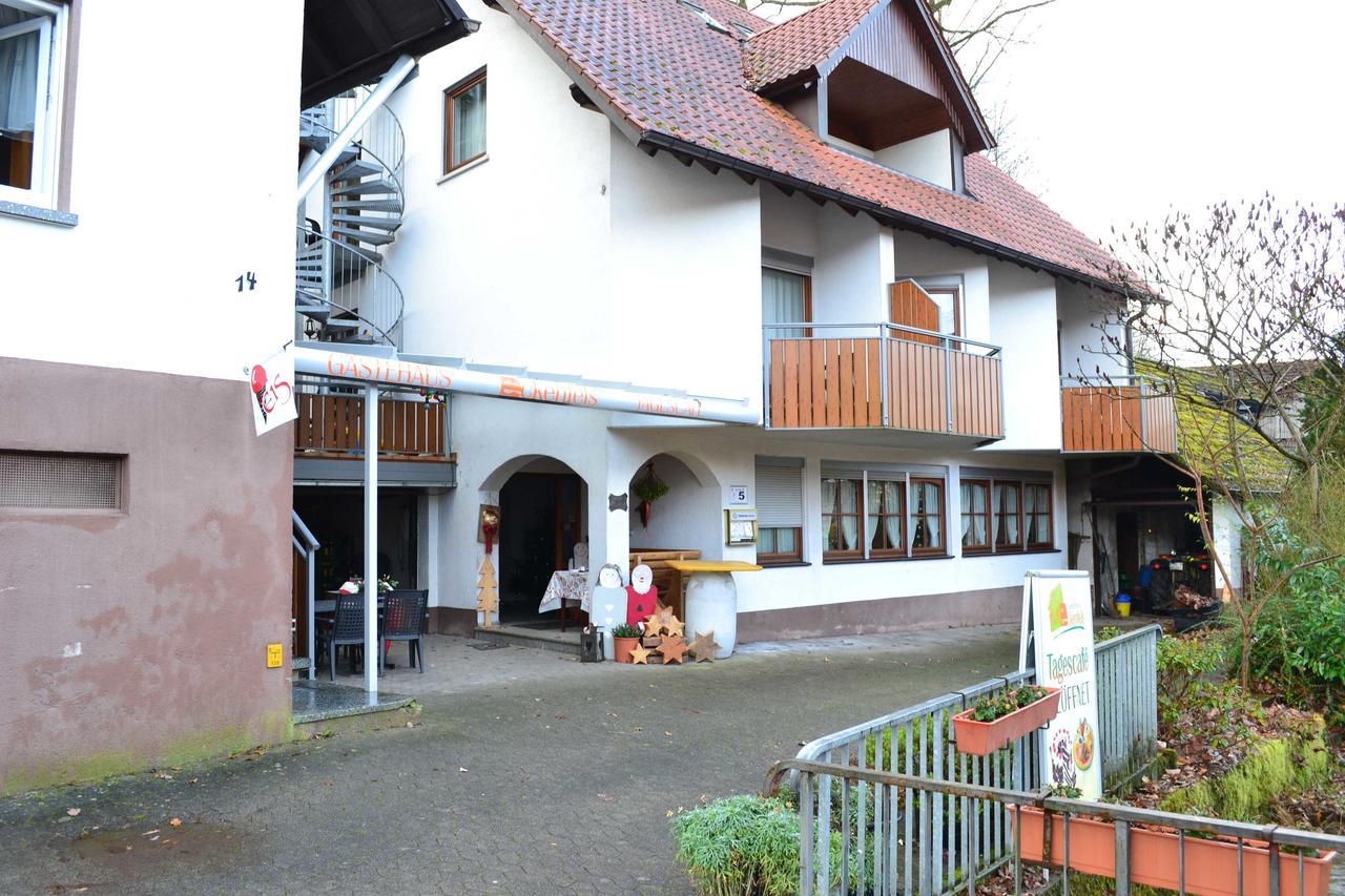Gaestehaus Tagescafe Eckenfels Ohlsbach Dış mekan fotoğraf